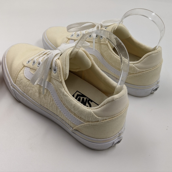 VANS Princess Paisley Old Skool Sneakers Bone White Wmn's Sz 8.5 - Picture 9 of 14